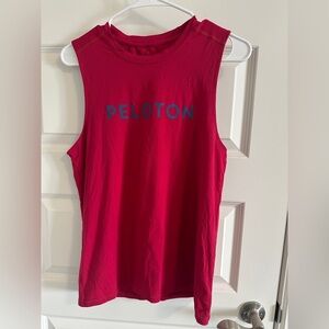 Peloton Raspberry Pink Sleeveless Workout Tank Top Size Extra Small Women’s